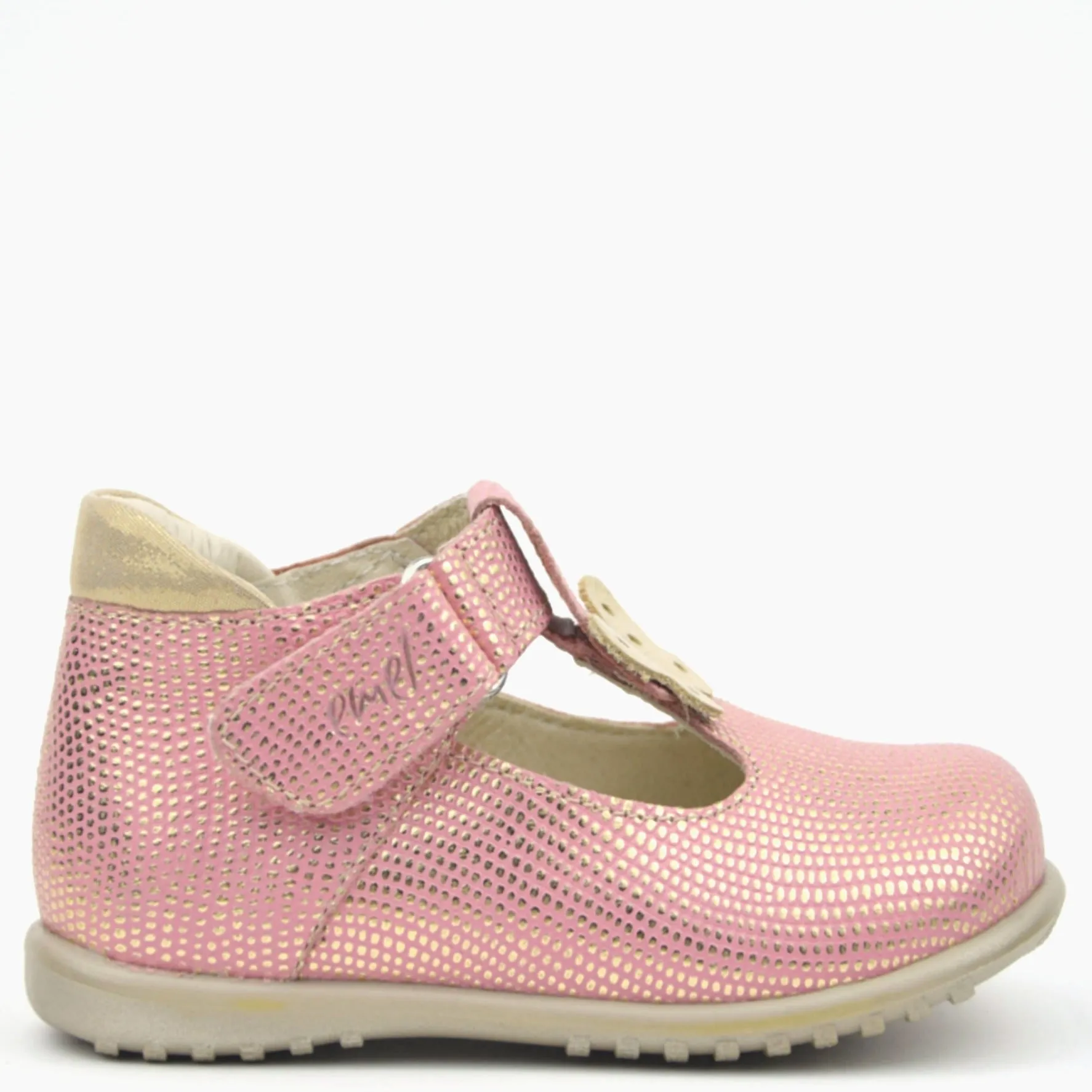 (2417A-2) Emel Coral Shiny ballerinas