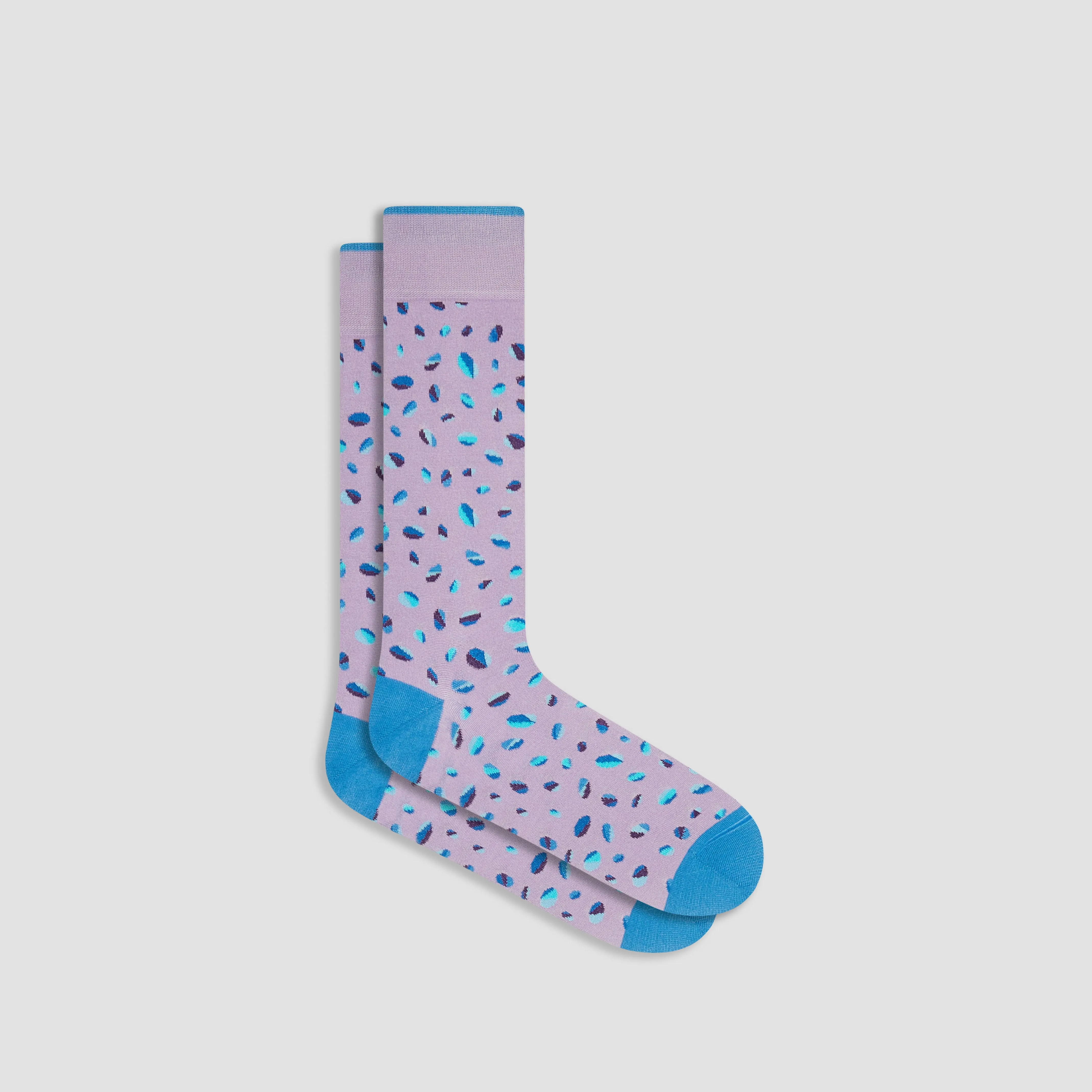 Abstract Mid-Calf Socks