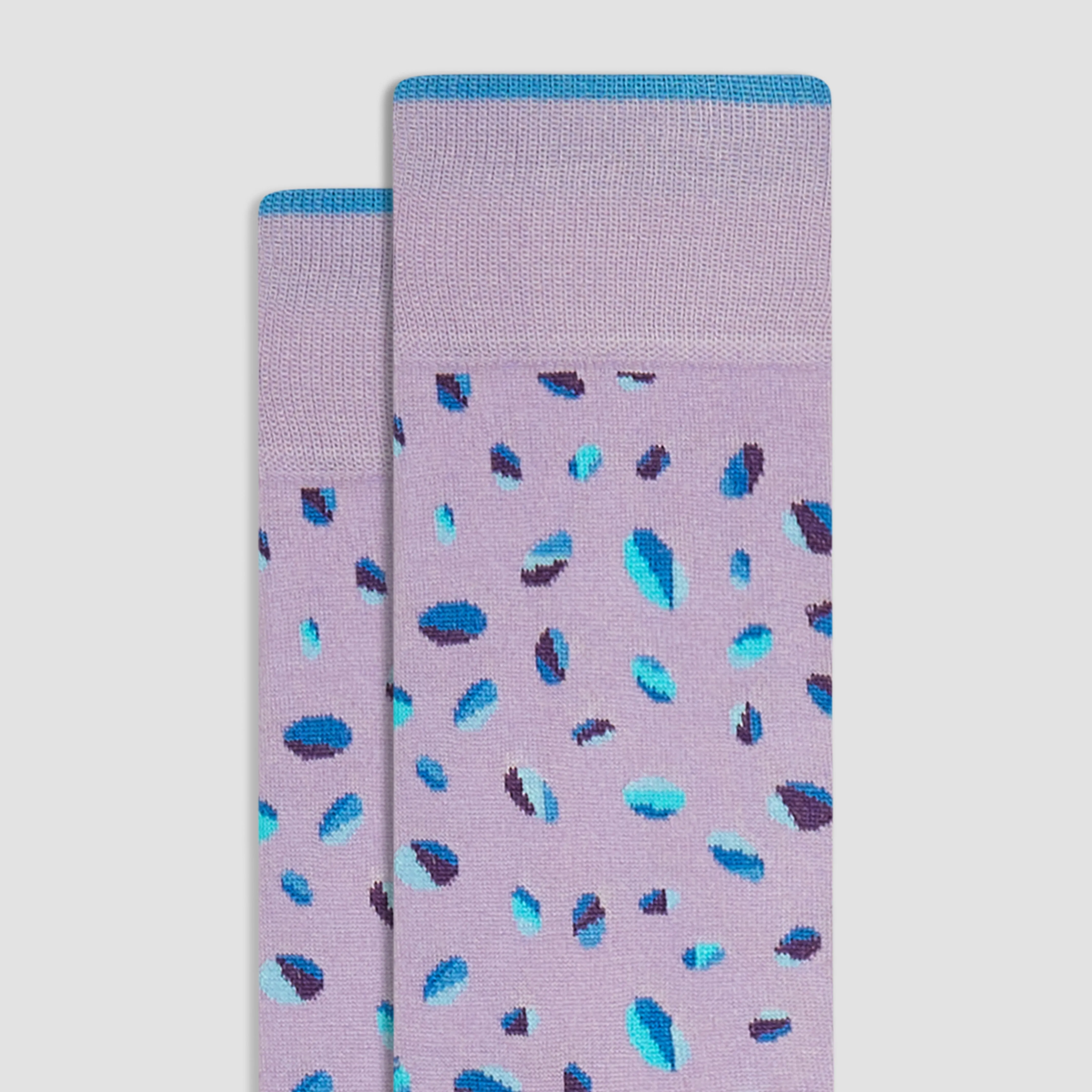 Abstract Mid-Calf Socks