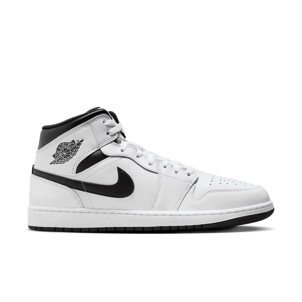 Air Jordan 1 Mid White Black