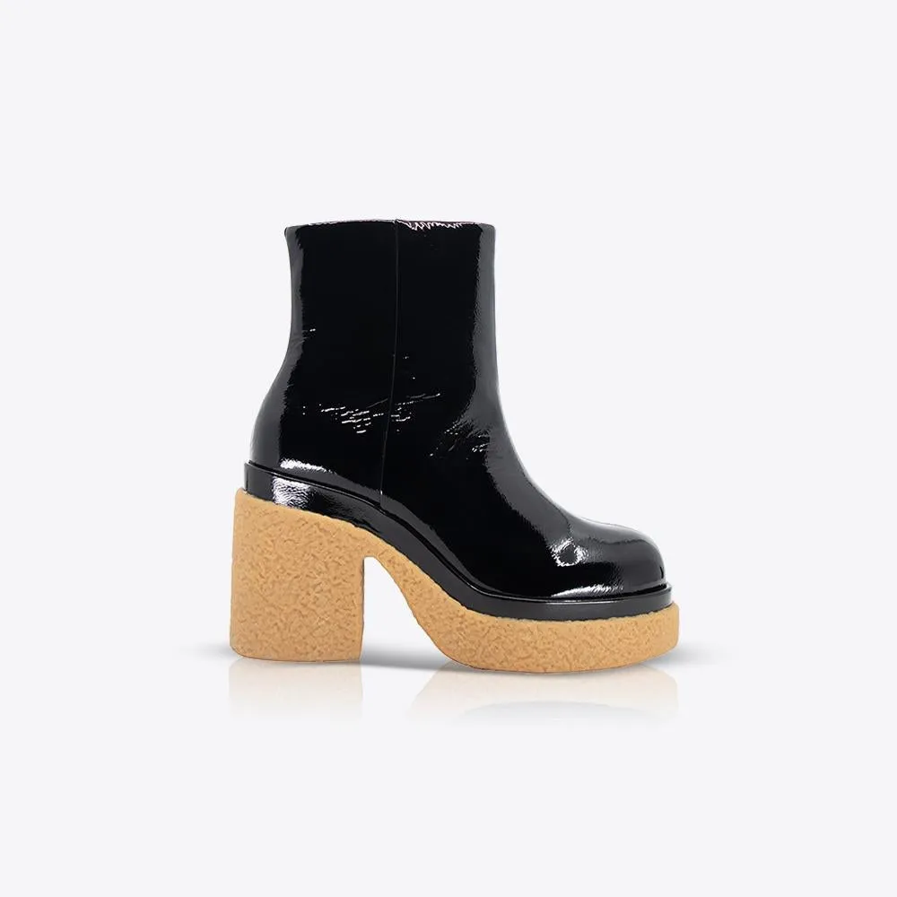 Altura Ankle Boot Patent Black