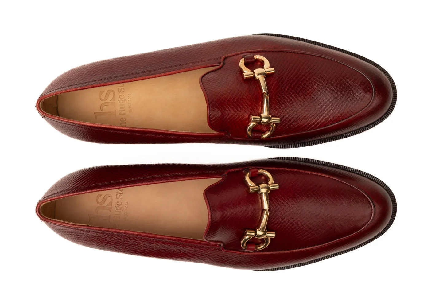 Apron Loafer with Horsebit Trim