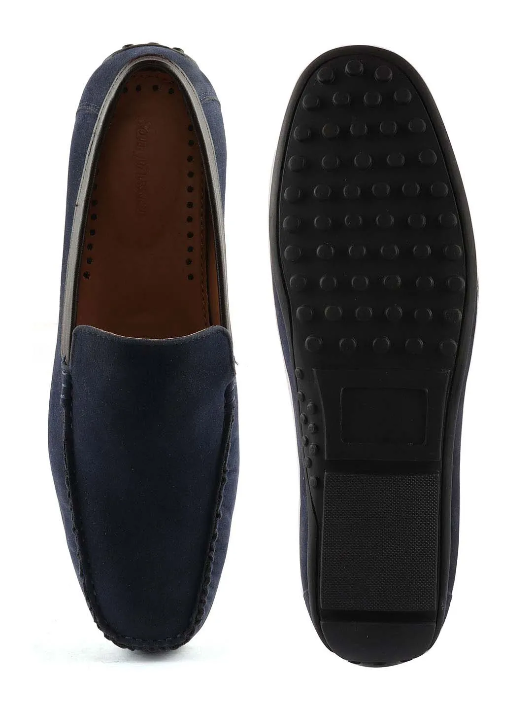 Blue Casual Loafers