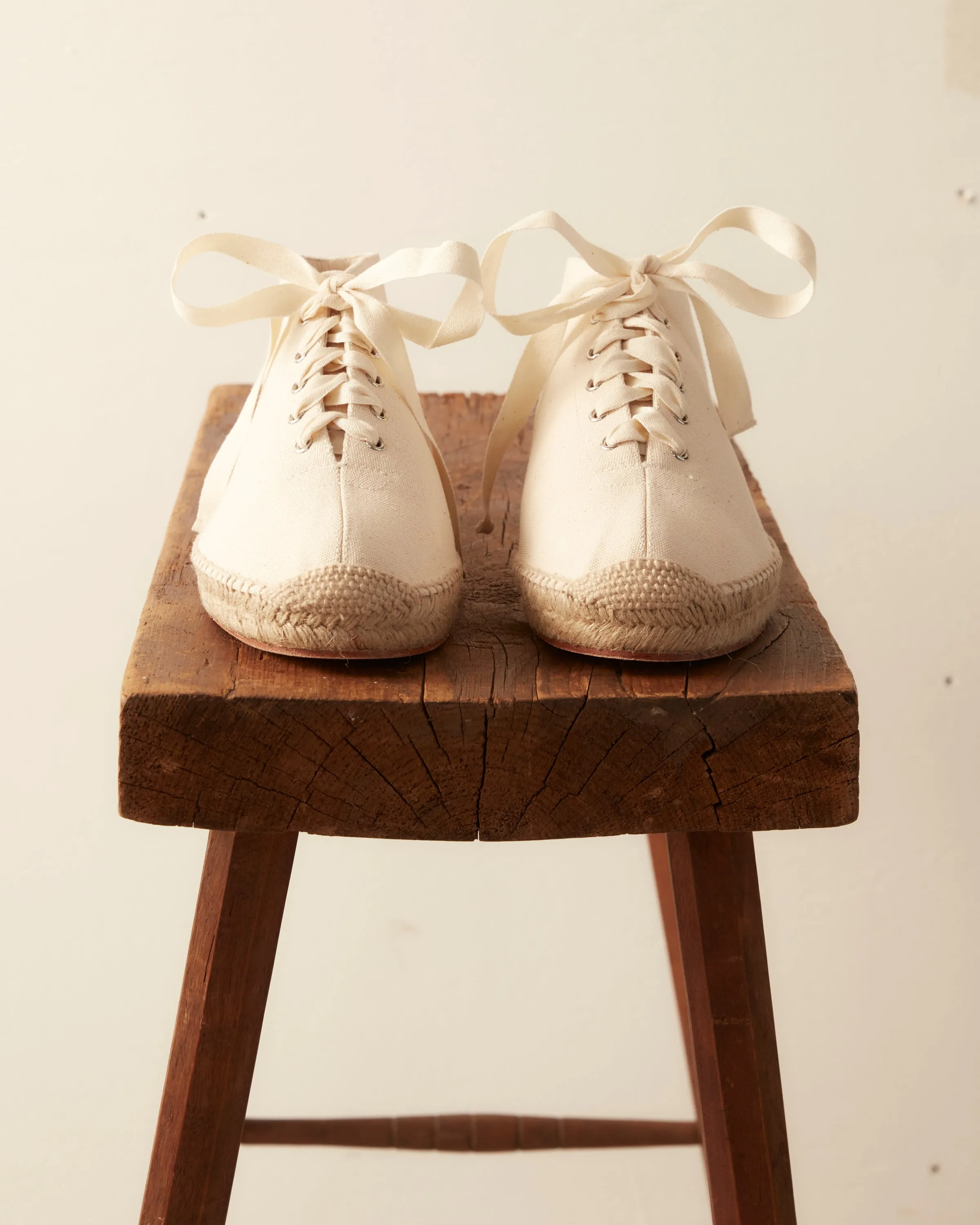 Canvas High-Top Espadrilles