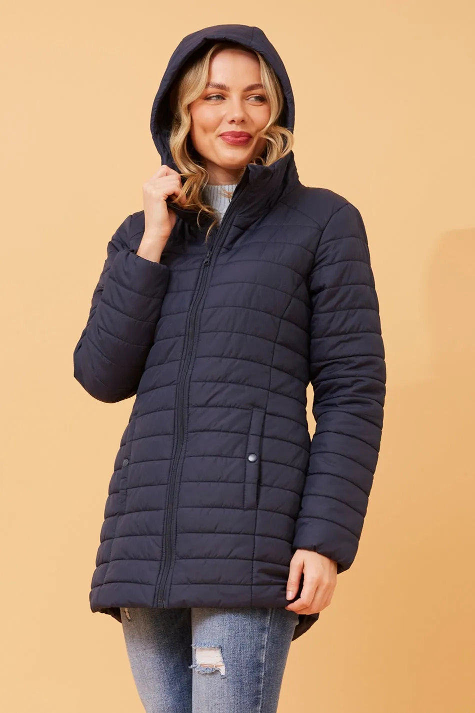 CARSON HOODED PUFFER JACKET