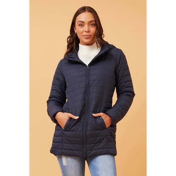 CARSON HOODED PUFFER JACKET