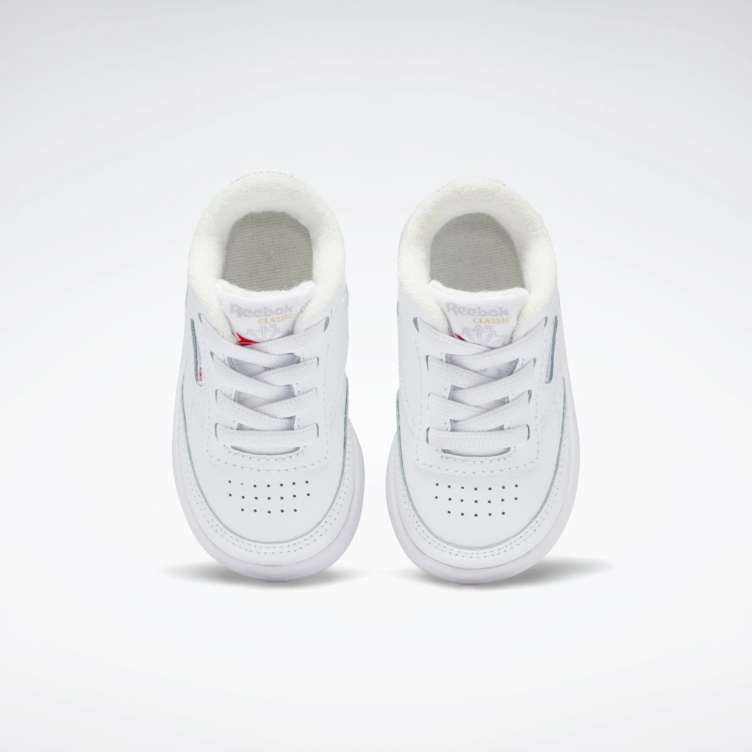 Club C Shoes - Toddler White/White/White