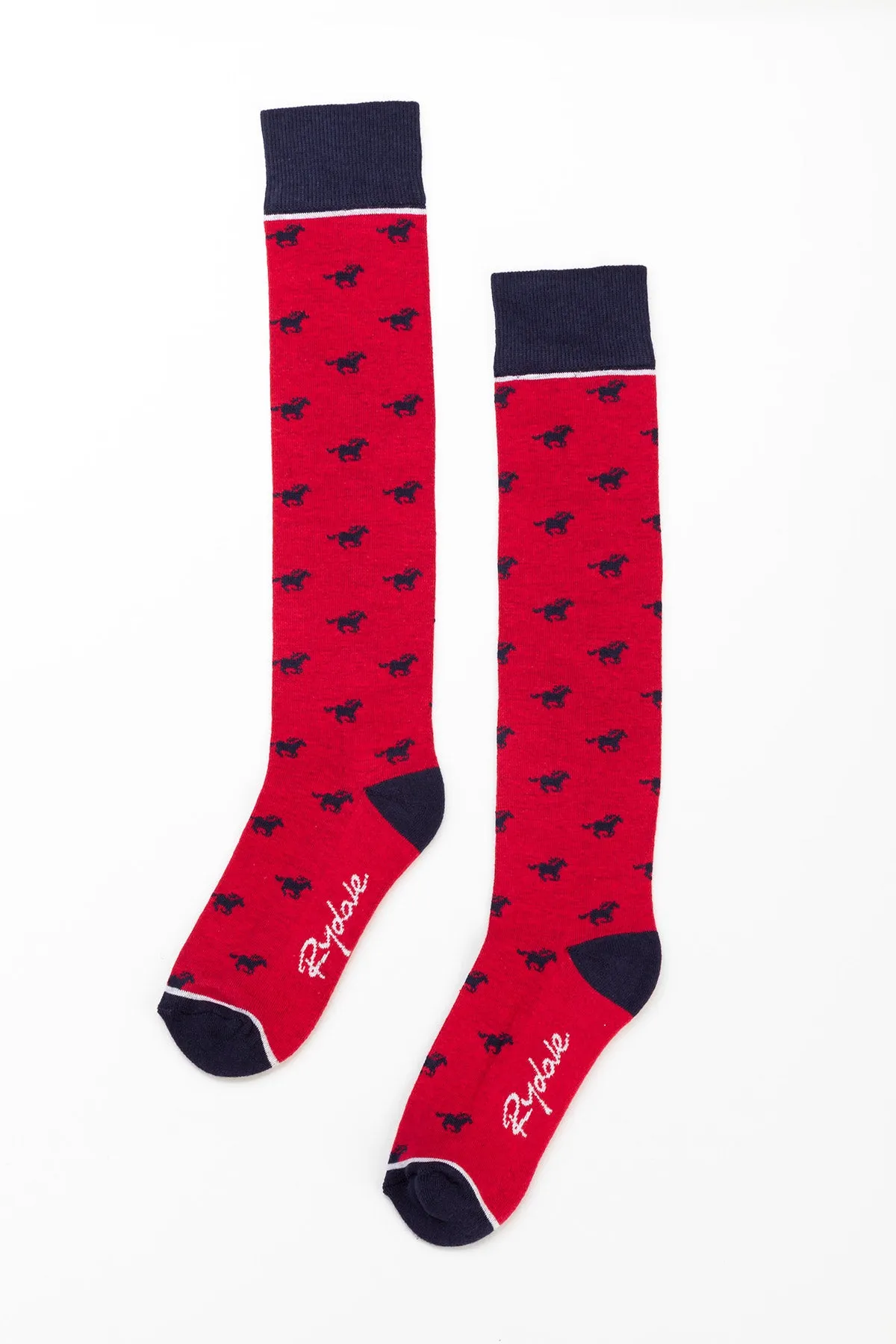 Ladies Galloping Horse III Knee Length Socks