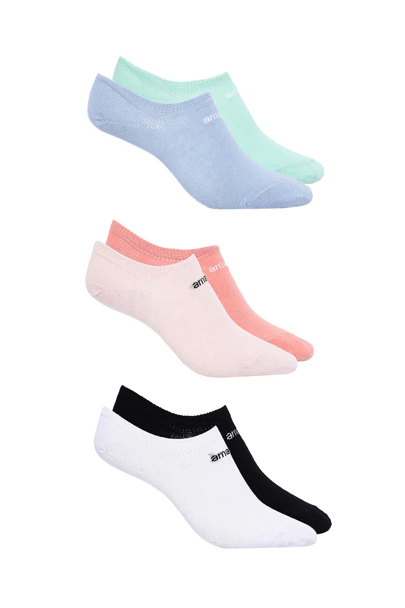 Low Cut Socks (Pack of 6) - Multicolor