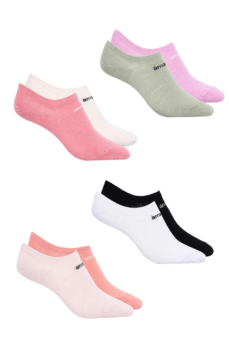 Low Cut Socks (Pack of 8) - Multicolor