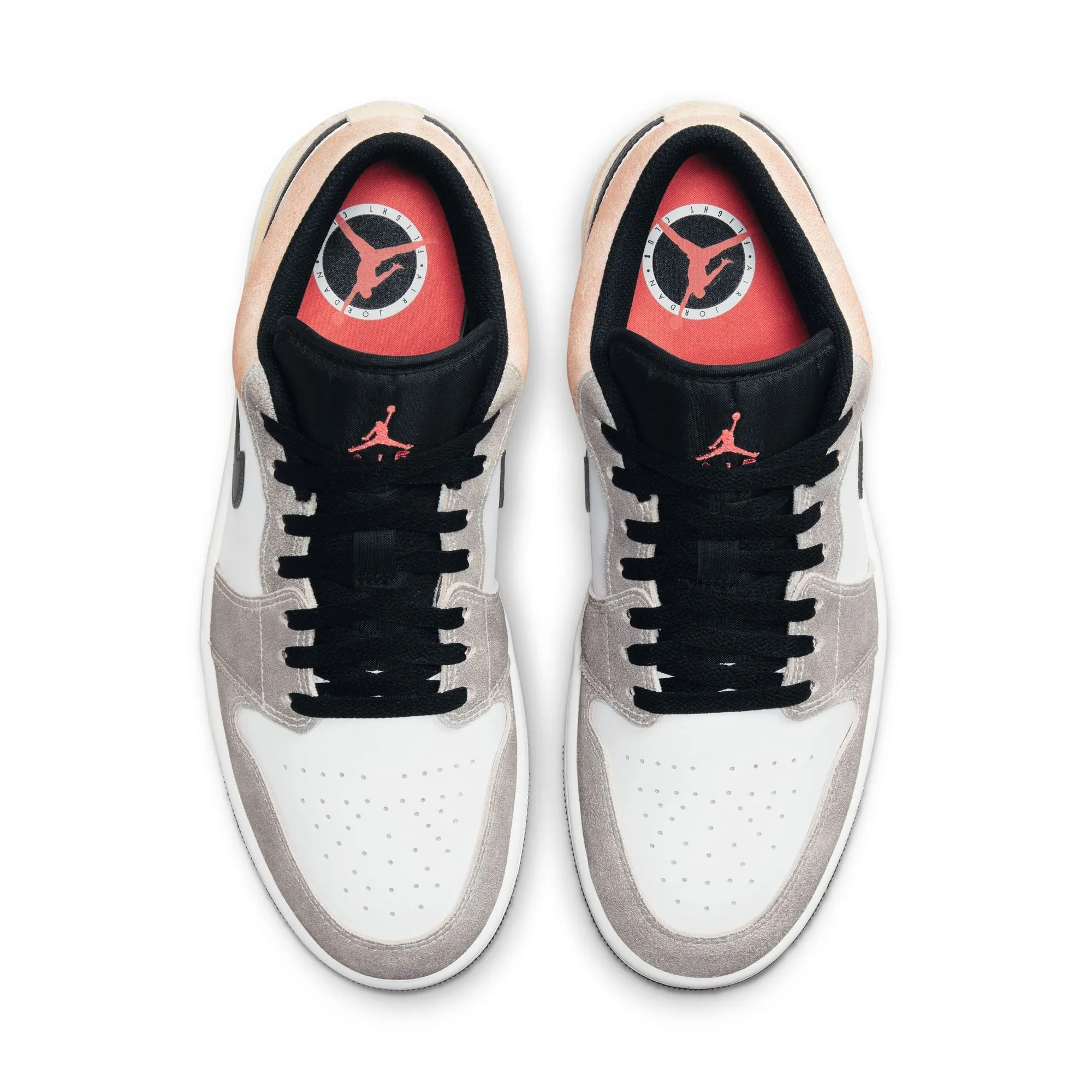 Men's Air Jordan Low SE - BLACK/SUNDIAL-MAGIC EMBER-WHITE