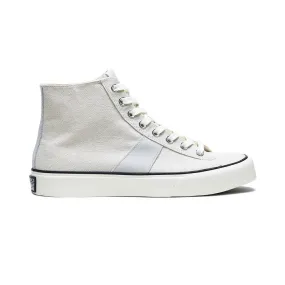 Mens High-Top Beige Canvas Sneakers, Zone 00921-330 Model