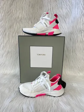 Pink & White Shoes Luxury Designer Tom Ford, Size 6