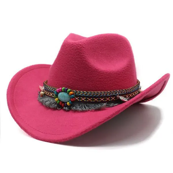 Solid Color Simple Woven Decorative Jazz Hat 31769377C