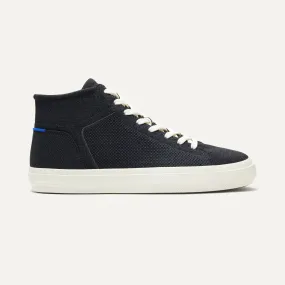 The Women's High Top Sneaker - Black