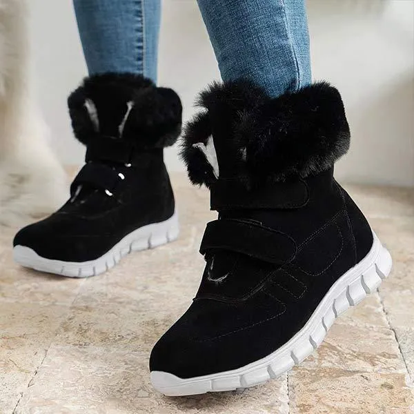 Women's Casual Fleece-Lined Snow Boots for Warmth and Comfort 71124506C